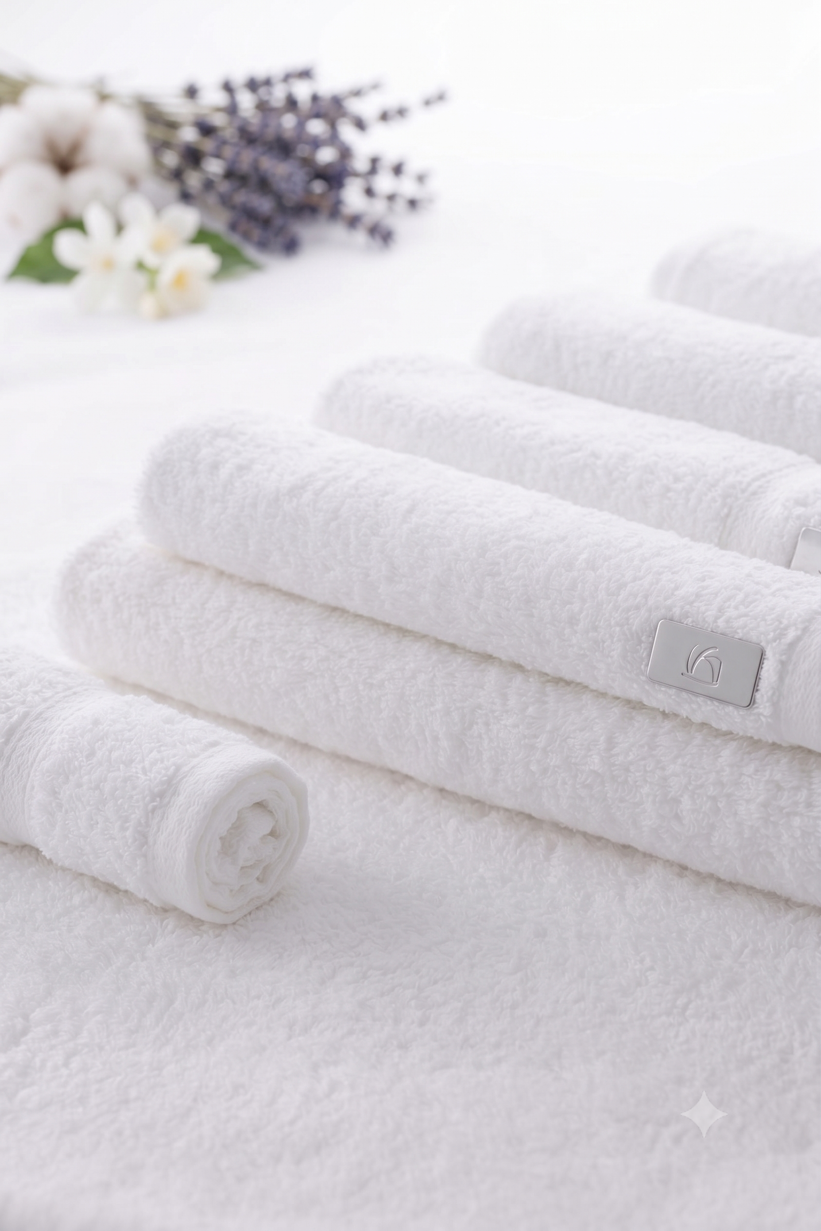 Luxury Towels & Linens Background